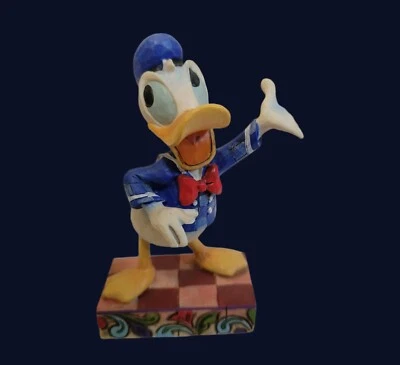 Enesco "All Quaked Up" Donald Duck Figure #4011751 - Image 1 of 4