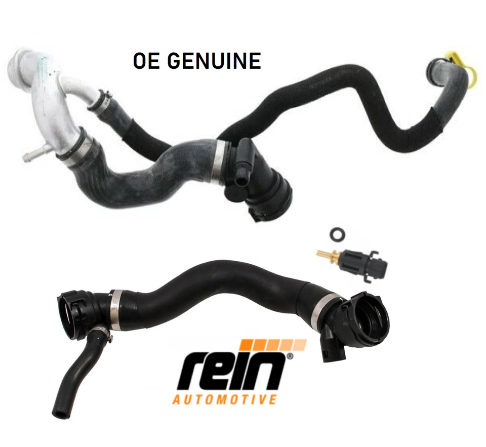 Sensor de manguera de radiador superior e inferior 3 piezas OE genuino / rienda para BMW V8 750i xDrive Foto 1 de 1