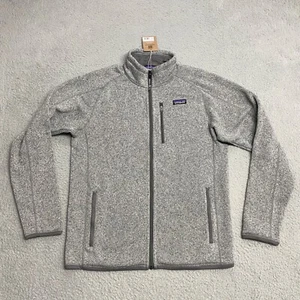 Patagonia Better Sweater Mens Large Gray Pullover Jacket Q Zip Casual NWT NEW - Picture 1 of 9