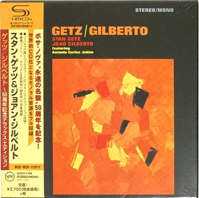 Stan Getz&Joao Gilberto NEW Jazz CD(SHM-CD) Getz/Gilberto Deluxe Ed. Japan OBI - Image 1 of 2
