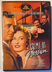 Crime of Passion DVD 1957 - Ambition, Intrigue, Crime & Passion - Picture 1 of 2