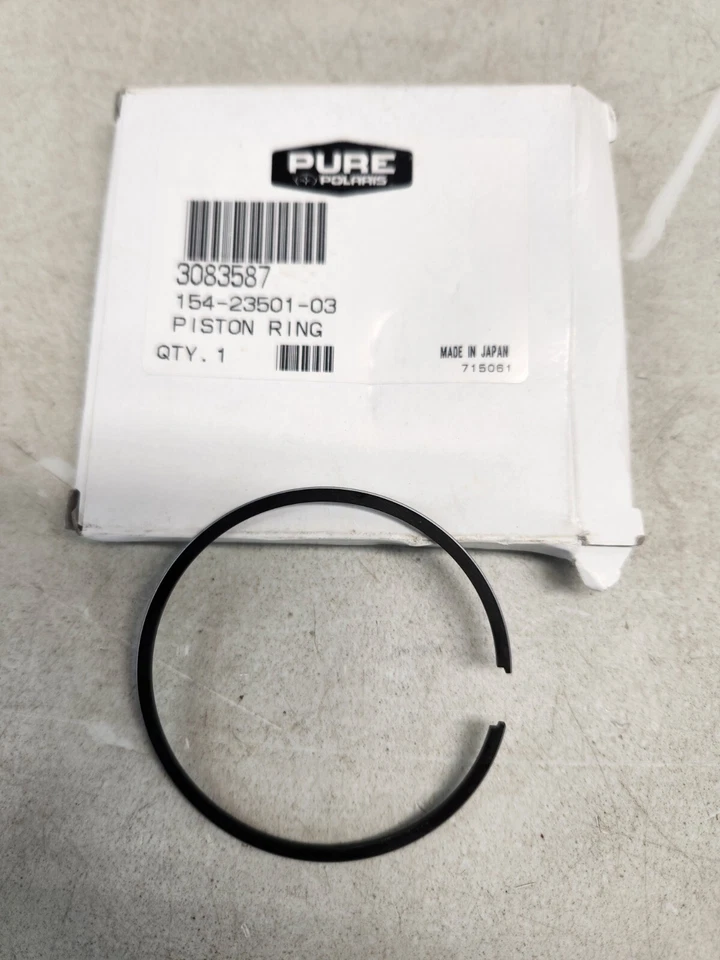 Anillo de pistón Polaris Indy Lite Edge Trail 340 1985 1990 2000 2008 nuevo OEM 3083587 Foto 1 de 1