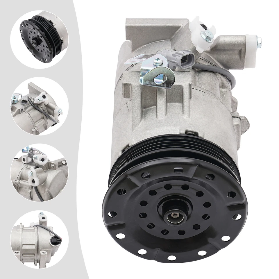 A/C Air Compressor W/ AC Clutch Fits For Scion xA / Scion XB 1.5L 2004 2005 2006 - Imagem 1 de 4