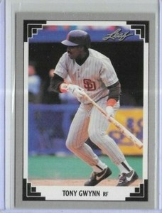 1991 Leaf Preview #11 Tony Gwynn San Diego Padres