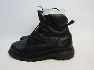 Red Wing 923 Mens Size 9.5 EE Black Leather Laces Ankle Casual Work Boots