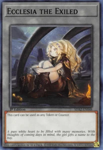 Ecclesia the Exiled SDAZ-EN048 SDAZ-EN048 Common 1st YUGIOH - Picture 1 of 1