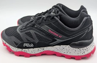 Lo último Rosa y Negro Fila Mujer’s Traverse AT Trail Running y Correr Zapatos talla 9 Foto 1 de 4