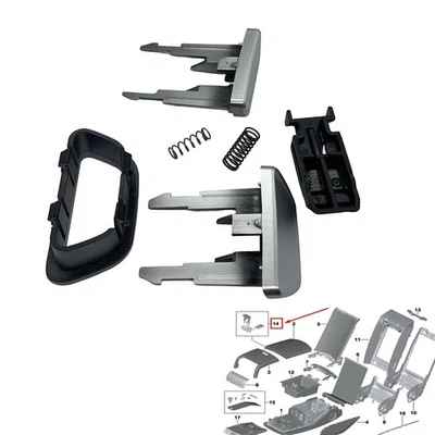 Storage Compartment Button for BMW For G11 For G12 Plastic Replacement Part - Image 1 of 4