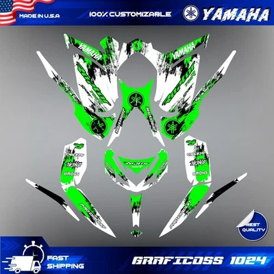 Kit gráfico Yamaha Raptor 700 700R 2013-2025 ATV Grafik Decals Aufkleber - Bild 1 von 4