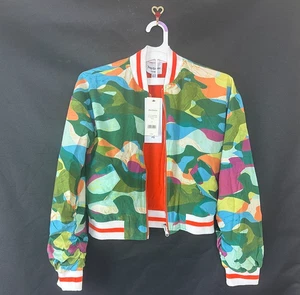 juicy couture abstract camo jacket Sz XS style :JCW20003AM - Picture 1 of 11