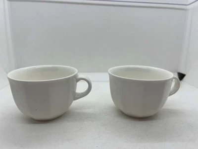 VTG Villeroy & Boch Coffee Tea Cup Set (2 Mugs) Discontinued GEO Pattern - Image 1 of 4