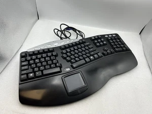 Adesso Tru-Form Contoured Ergonomic Keyboard PCK-308B  FREE SHIPPING - Picture 1 of 8
