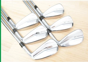 Used Cobra KING FORGED TEC 2022 Irons #5-PW N.S PRO MODUS3 TOUR 120 S Flex - Picture 1 of 9