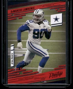 2021 Panini Prestige - DeMarcus Lawrence #12 Xtra Points Red /299 - Picture 1 of 2