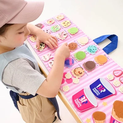 Sold out 31 Baskin-Robbins Ice Cream Shop Dress-Up Pretend Play Bag from JAPAN - Image 1 of 4
