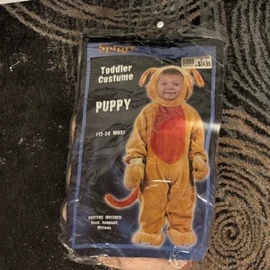 Spirit Halloween  Puppy Jump Suit Halloween Costume Toddler SZ 12*24M Cute - Picture 1 of 3