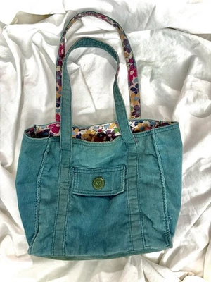 Aeropostale De Colección Y2K Verde Azulado Pana Cartera Bolso de Hombro Tendencia Coqueta Niña Foto 1 de 4