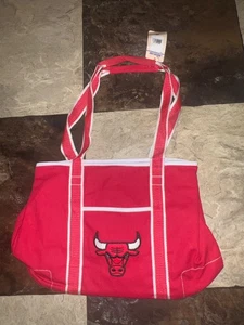 Borsa tote NBA Chicago Bulls Hampton nuova in tela - Foto 1 di 10