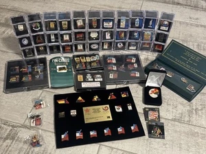 Huge Vintage Lot Olympic Ray Ban Bausch Lomb Coca Cola Pin Collection And More - Picture 1 of 22