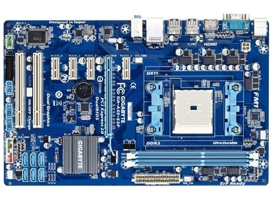 GIGABYTE GA-A55-S3P Motherboard AMD A55 DDR3 Socket FM1 ATX w/ IO Shield - Image 1 of 4