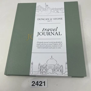 Duncan & Stone Paper Co. Reisetagebuch - Salbeigrün Hardcover unbenutzt - Bild 1 von 18