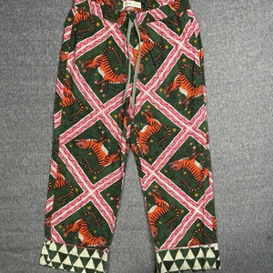 Anthropologie x Corinne Lent Pajama Pants women's M Tigress Flannel Bold Comfy - Picture 1 of 5