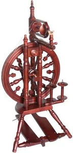 Kromski Minstrel Mahogany Finish Spinning Wheel FREE Shipping Bonus - Picture 1 of 1