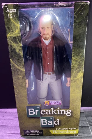 Mezco PX Previews Exclusive Heisenberg Walter White Breaking Bad 12” Figure NIB Cover