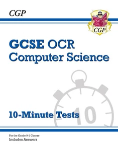 New Grade 9-1 GCSE Computer ScienceOCR 10-minute Tests (includes Answers) by CGP - Picture 1 of 1