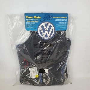 VW Oem Floor Mats ZVW-178-341 Black 4 Mats Front and Rear - Picture 1 of 10
