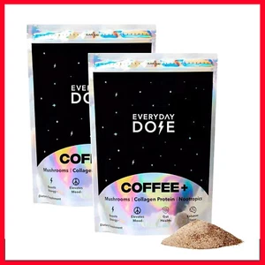 Confezione da 1/2 caffè ai funghi nuovo di Everyday Dose 7,4 once 30 porzioni di caffè istantaneo - Foto 1 di 9