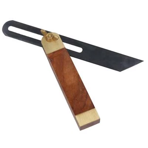 Carpintero ajustable 7.5inch madera deslizante bisel madera dura y latón TE591 - Imagen 1 de 6