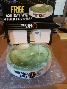 Vantage Zigaretten Vantage Golf Senior Tour grünes Aschenbecher - Bild 1 von 6