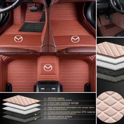 Alfombrillas impermeables para coche Mazda MPV 2000-2006 alfombrillas auto personalizadas Foto 1 de 4
