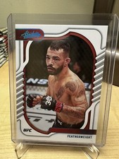 2023 UFC Chronicles Absolute Memorabilia Dan Ige Platinum ONE OF ONE ~ FRESH 🔥