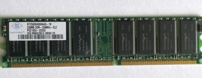 Nanya RAM Memory NT256D64S88AAG-7K👀 - Image 1 of 4