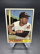 1961 Topps Set-Break #255 Vic Power  - Cleveland Indians - Lot973