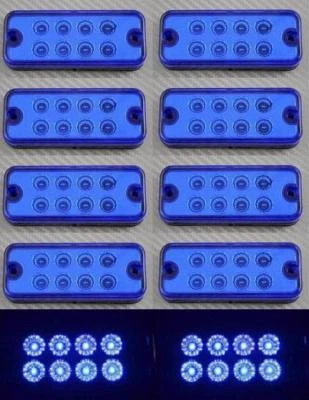 Luces De Marcador Azul Lateral LED 24V Para Camiones DAF Volvo Scania MAN 10X - Imagen 1 de 4