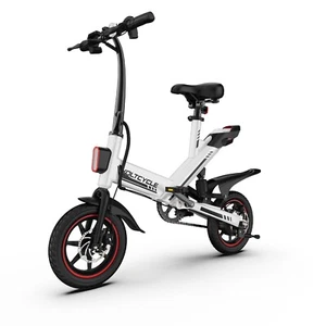 Electric Bike E-Bike 350W 36V 10.4AH Adult Bicycles 14" Folding Ebike For Adults - Picture 1 of 9