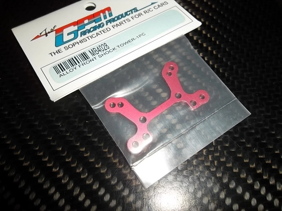 GPM MB4028 support amortisseur avant alu "rouge" ANDERSON MB4 - Photo 1/1