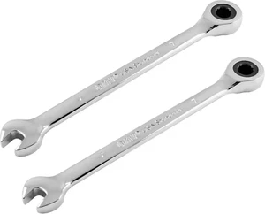 2 Stück 7 mm Spezialeinsätze Schraubenschlüssel, CR-V Stahl umschaltbarer Spezialeinsätze Schraubenschlüssel, Sae und Meterware - Bild 1 von 12