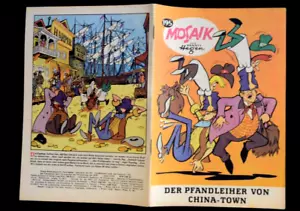 Original Mosaic Hannes Hegen No. 195 Der Pfandleiher From Chinatown GDR - Bild 1 von 2