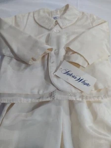 Vintage Sylvia Whyte Boys 3 piece Dress Suit size 4T - Picture 1 of 6
