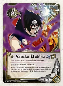 Naruto CCG - Sasuke Uchiha - #829 - 1ª Edición - Común - Imagen 1 de 2