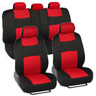 Auto Seat Covers for Car Truck SUV Van - Universal Protectors Polyester 12 Color