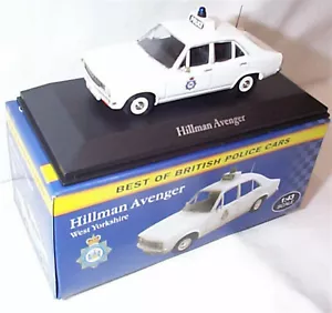Hillman Avenger West Yorkshire Police 1:43 Scale British Police Cars New in Box - Picture 1 of 2
