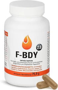 Vihado F-BDY 2.0 – Kapseln Für den Stoffwechsel Mit Pflanzenstoffen/ Vitaminen - Bild 1 von 5