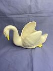 RARE!!! Vintage CASH FAMILY SWAN POTTERY Hand Painted Dated 1945 STUNNING & MINT