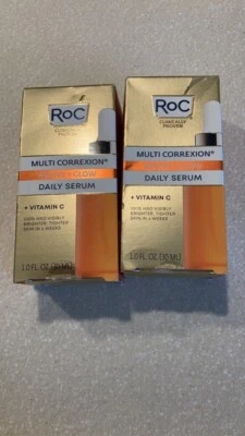 RoC Multi Correxion Revive + Glow Daily Serum - 1.0 oz / 30 mL 2pk - Image 1 of 3