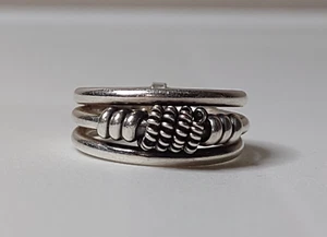 Vintage 925 Sterling Silber Ring Größe 6,75 - Bild 1 von 12
